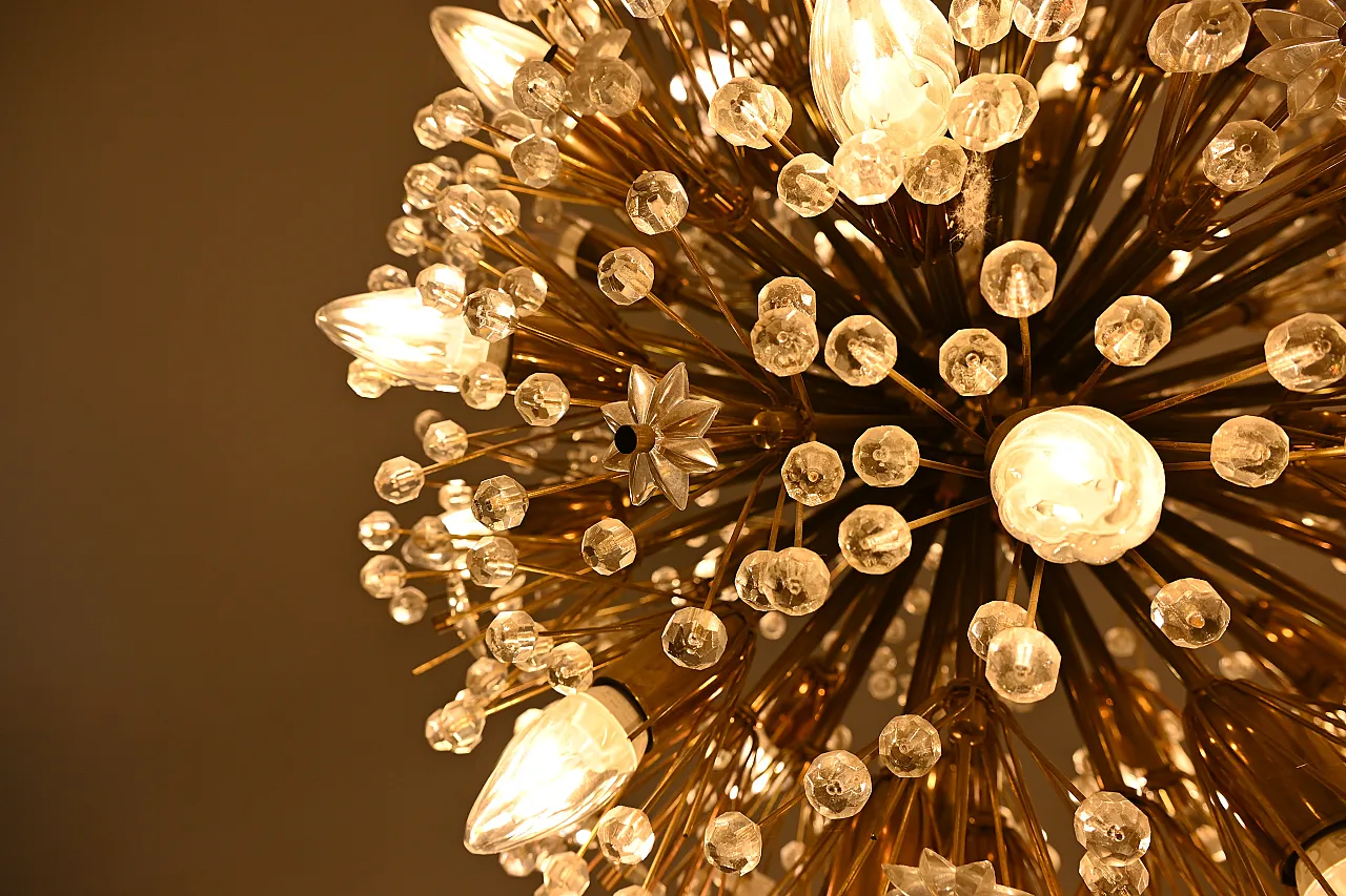 Lampadario di Emil Stejnar per Rupert Nikoll, anni '50 8