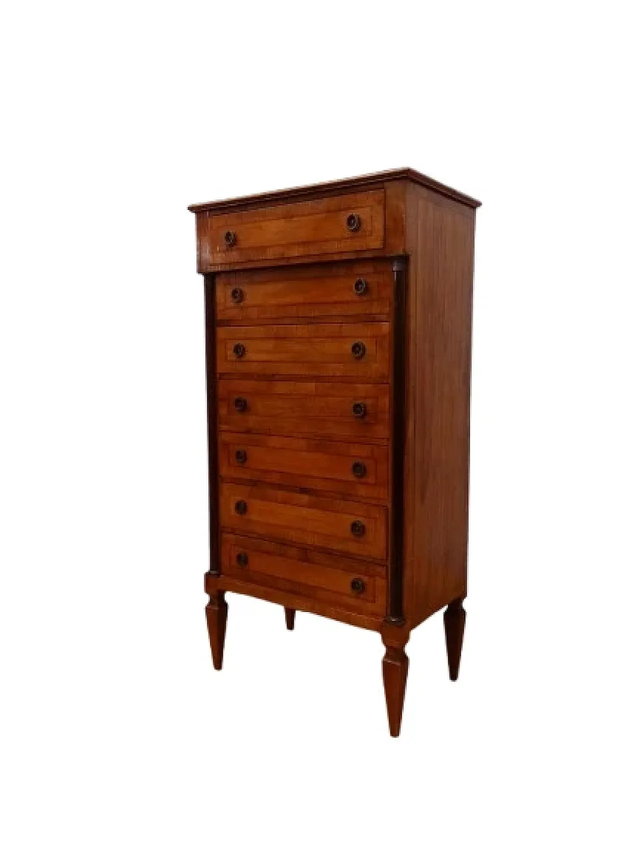 Louis XVI walnut style weekly, mid-20th century 1