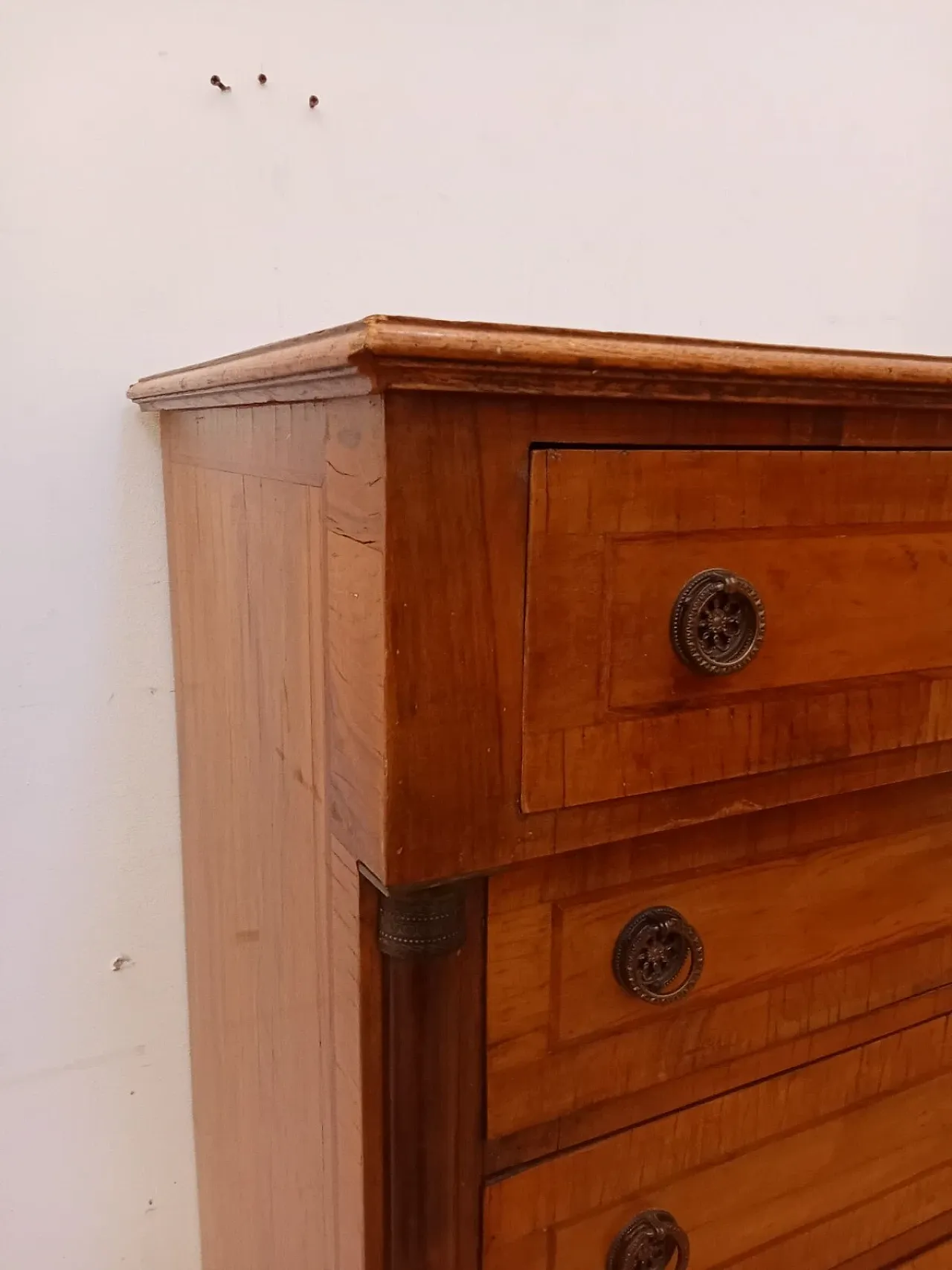 Louis XVI walnut style weekly, mid-20th century 5