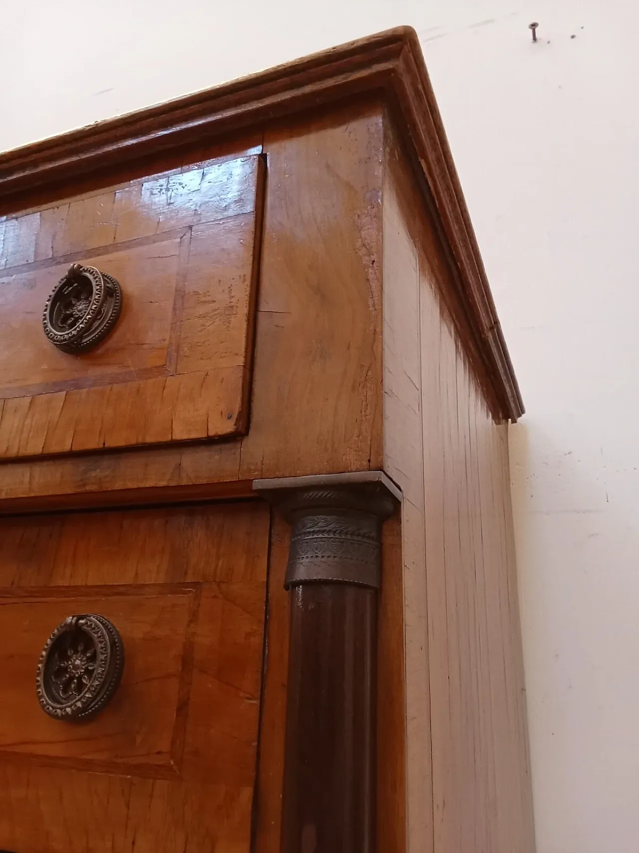 Louis XVI walnut style weekly, mid-20th century 8