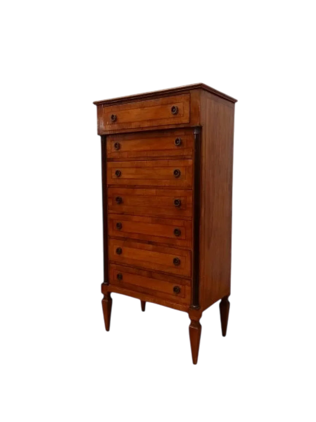 Louis XVI walnut style weekly, mid-20th century 12