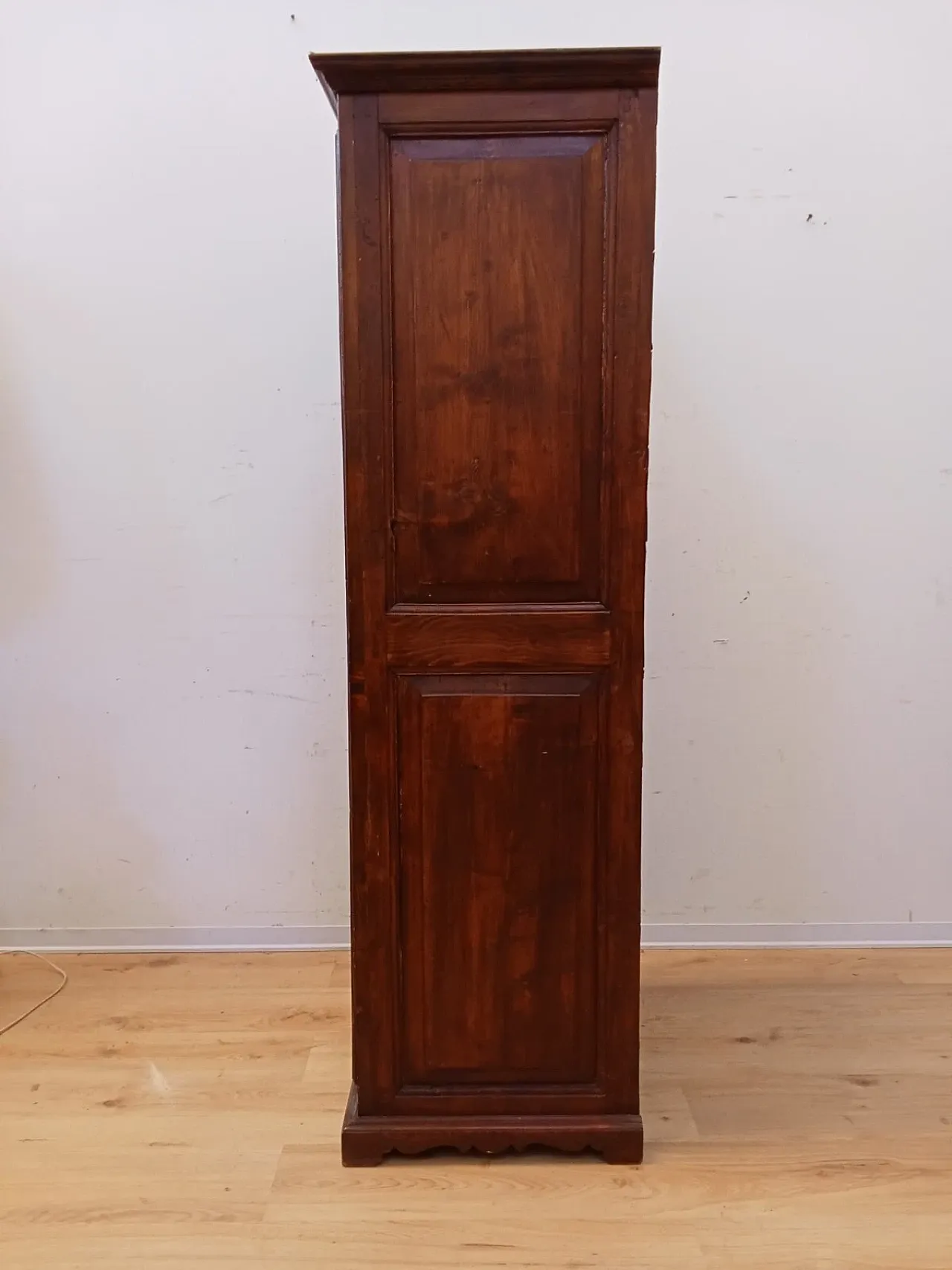 Spruce single-door wardrobe, late 19th century 11