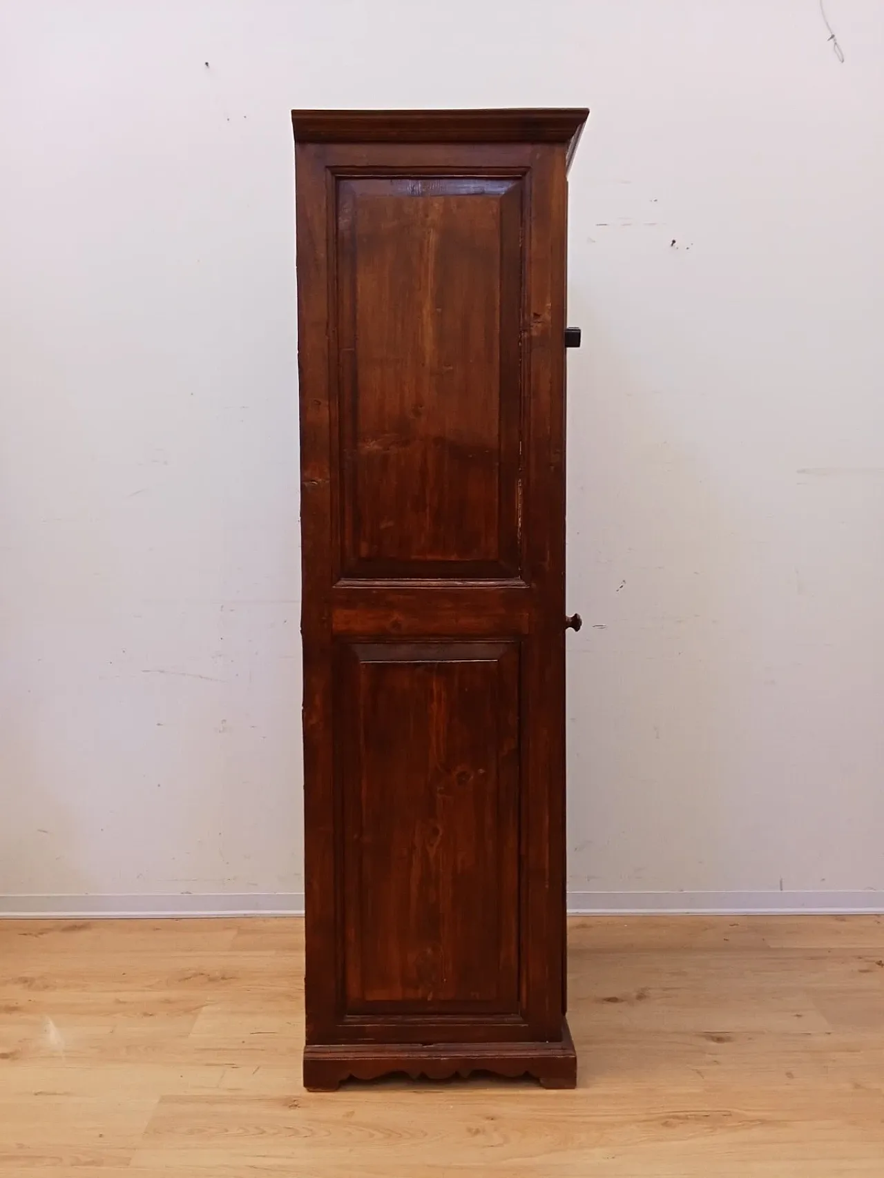 Spruce single-door wardrobe, late 19th century 13