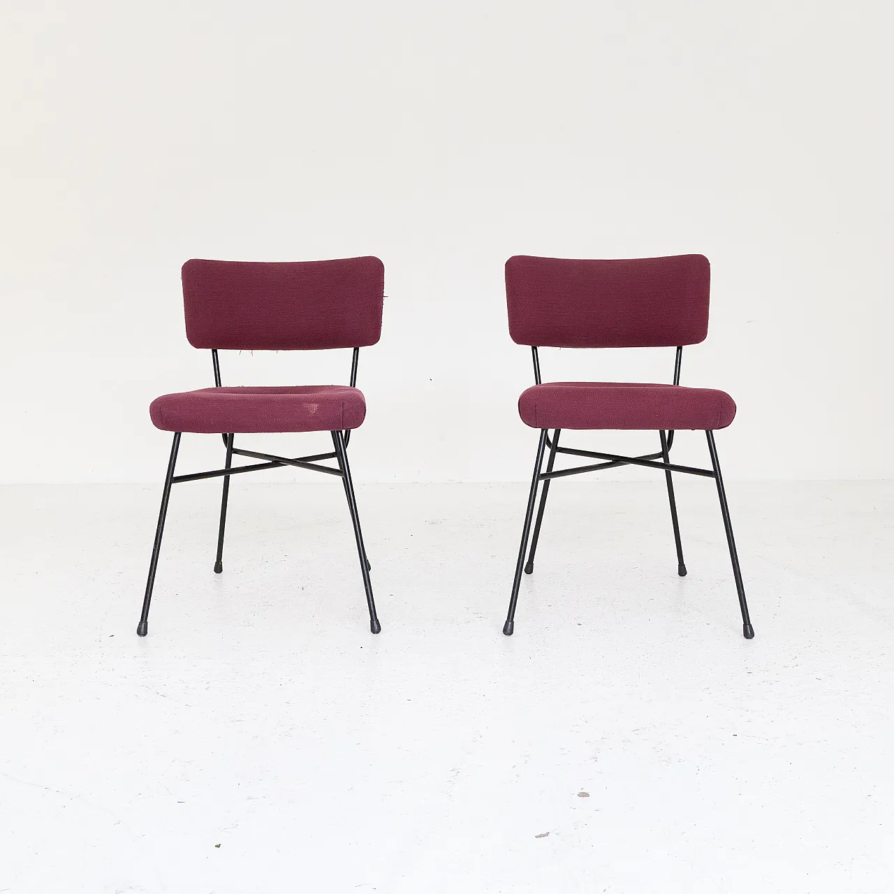 Coppia di sedie Neptunia di BBPR per Arflex, anni ’50 1