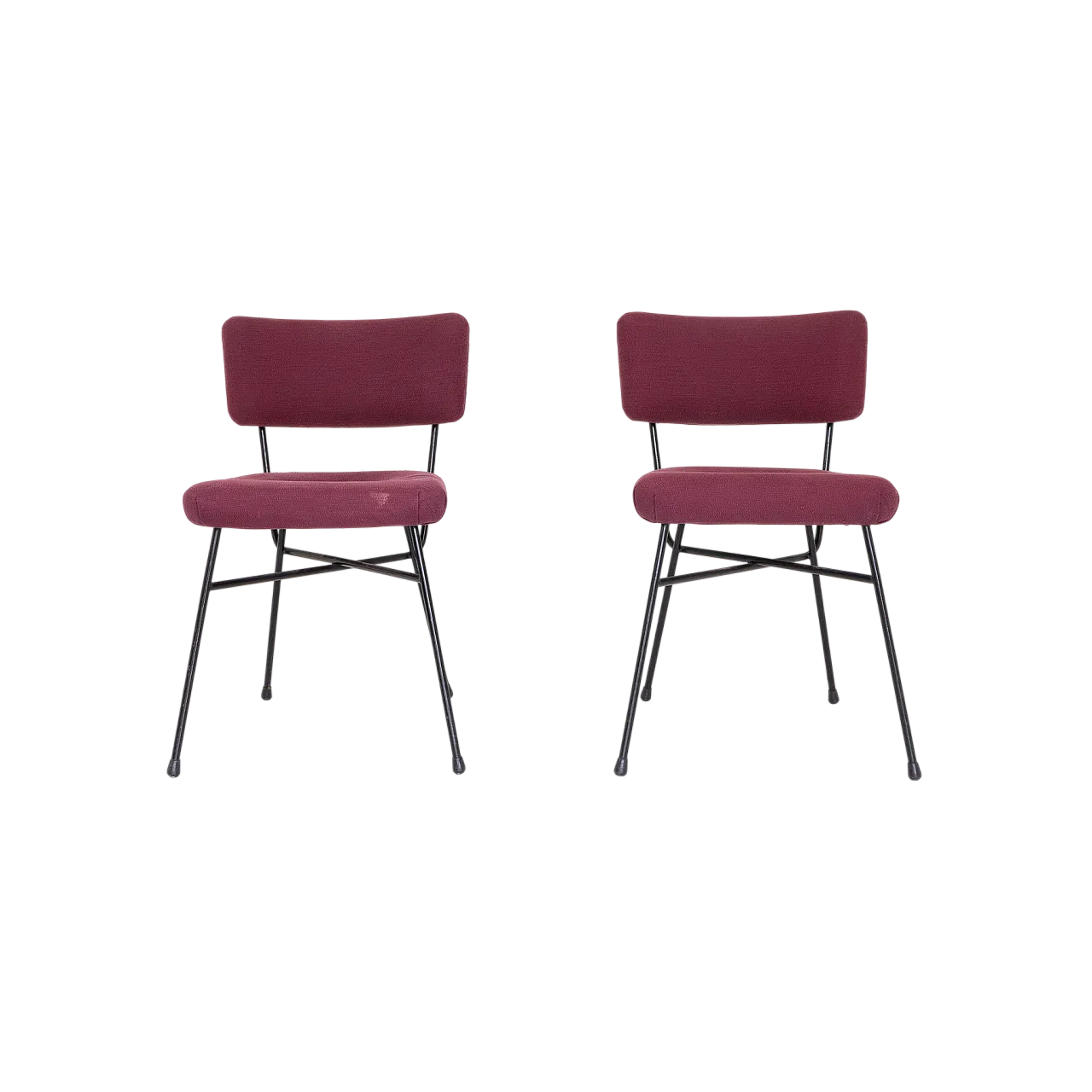 Coppia di sedie Neptunia di BBPR per Arflex, anni ’50 8