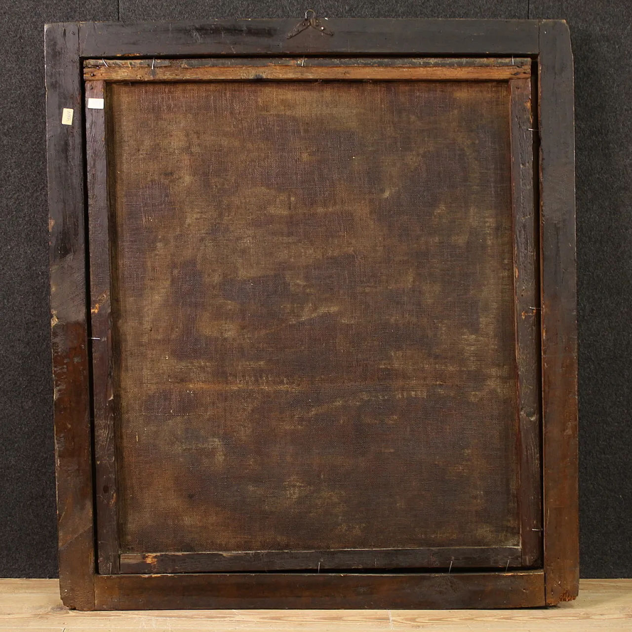 Dipinto italiano Cristo e la Samaritana al pozzo, '600 10