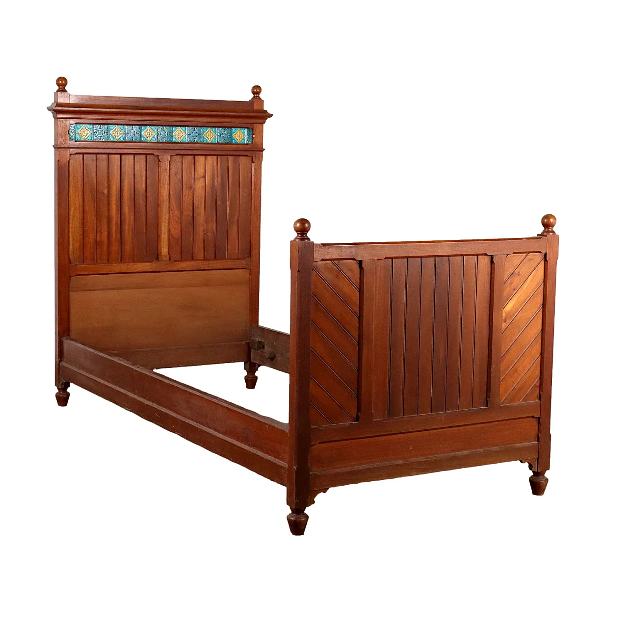 Letto in mogano, inizio '900 1