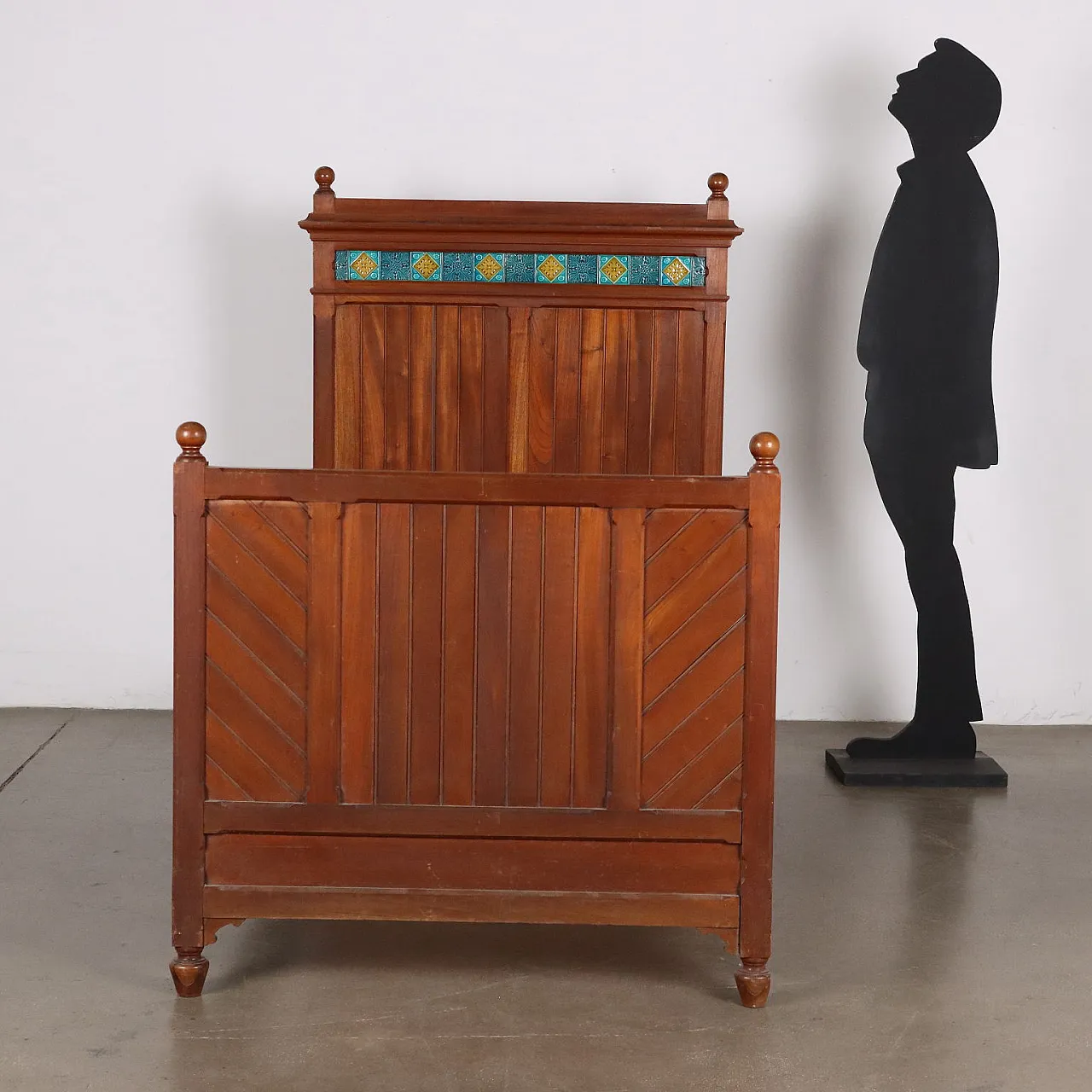 Letto in mogano, inizio '900 2