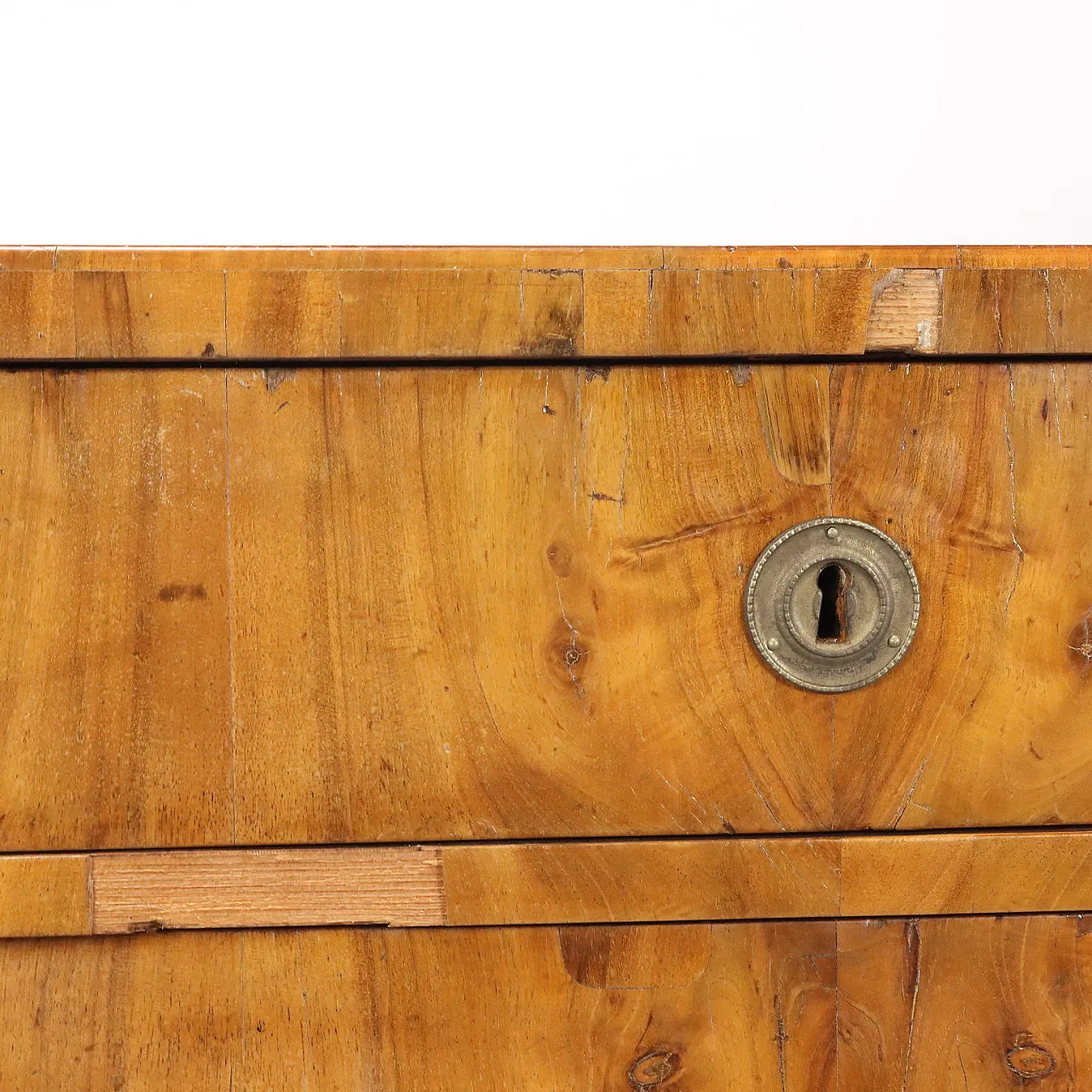 Cassettiera Impero in noce, metà '800 7