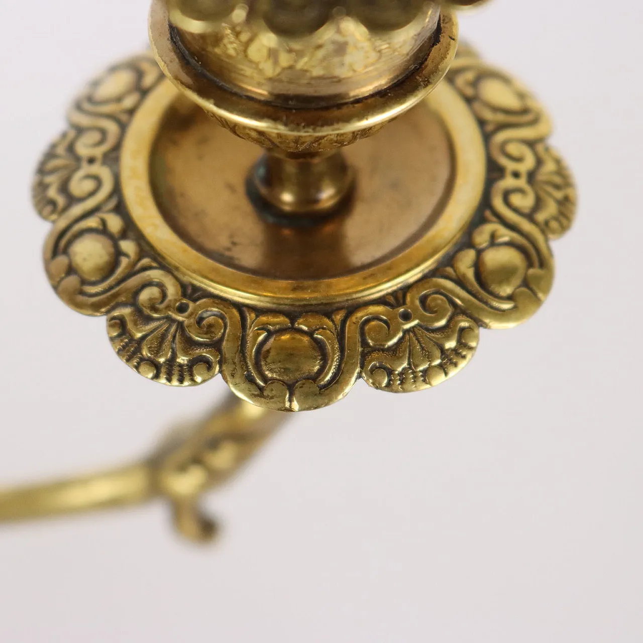 Specchio da toilette in bronzo, primo '900 8