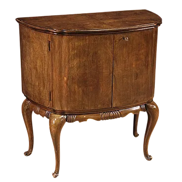 Piccola credenza a mezzaluna, ‘900