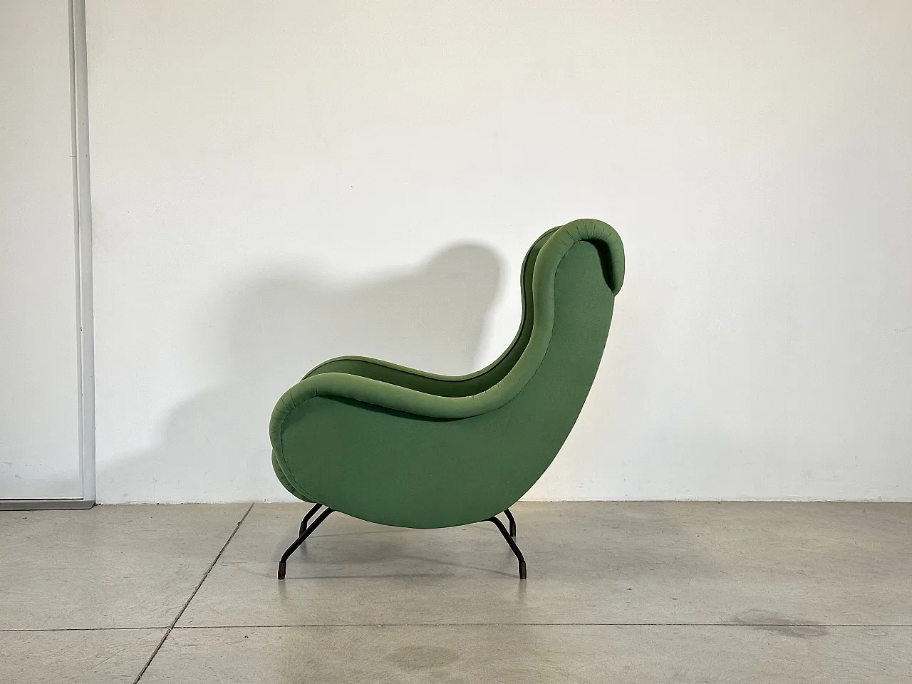 Pair of armchairs in Marco Zanuso style, 50s 7