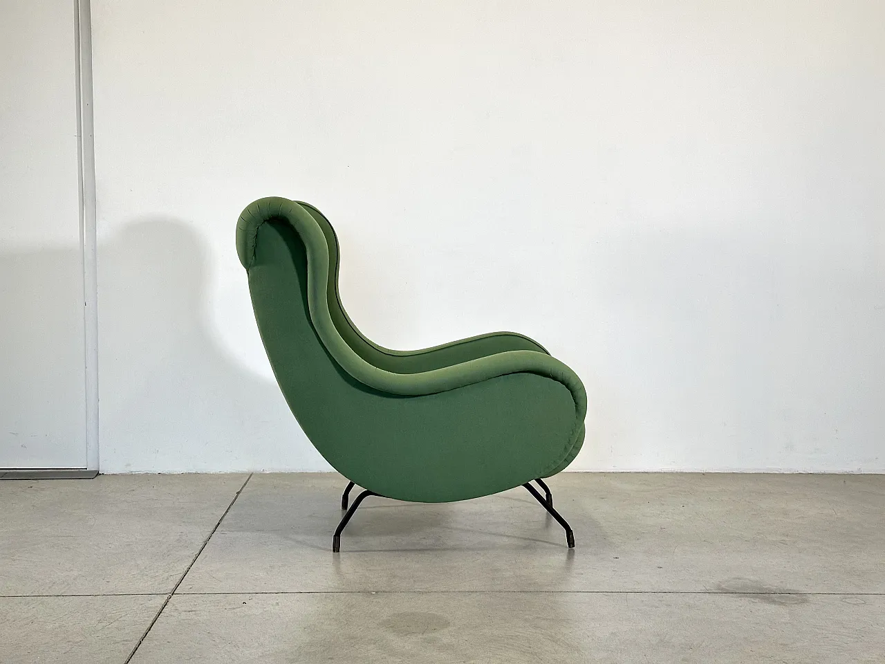 Pair of armchairs in Marco Zanuso style, 50s 10