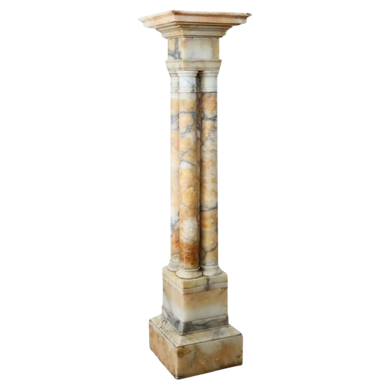 Colonna antica in marmo giallo, '800 16