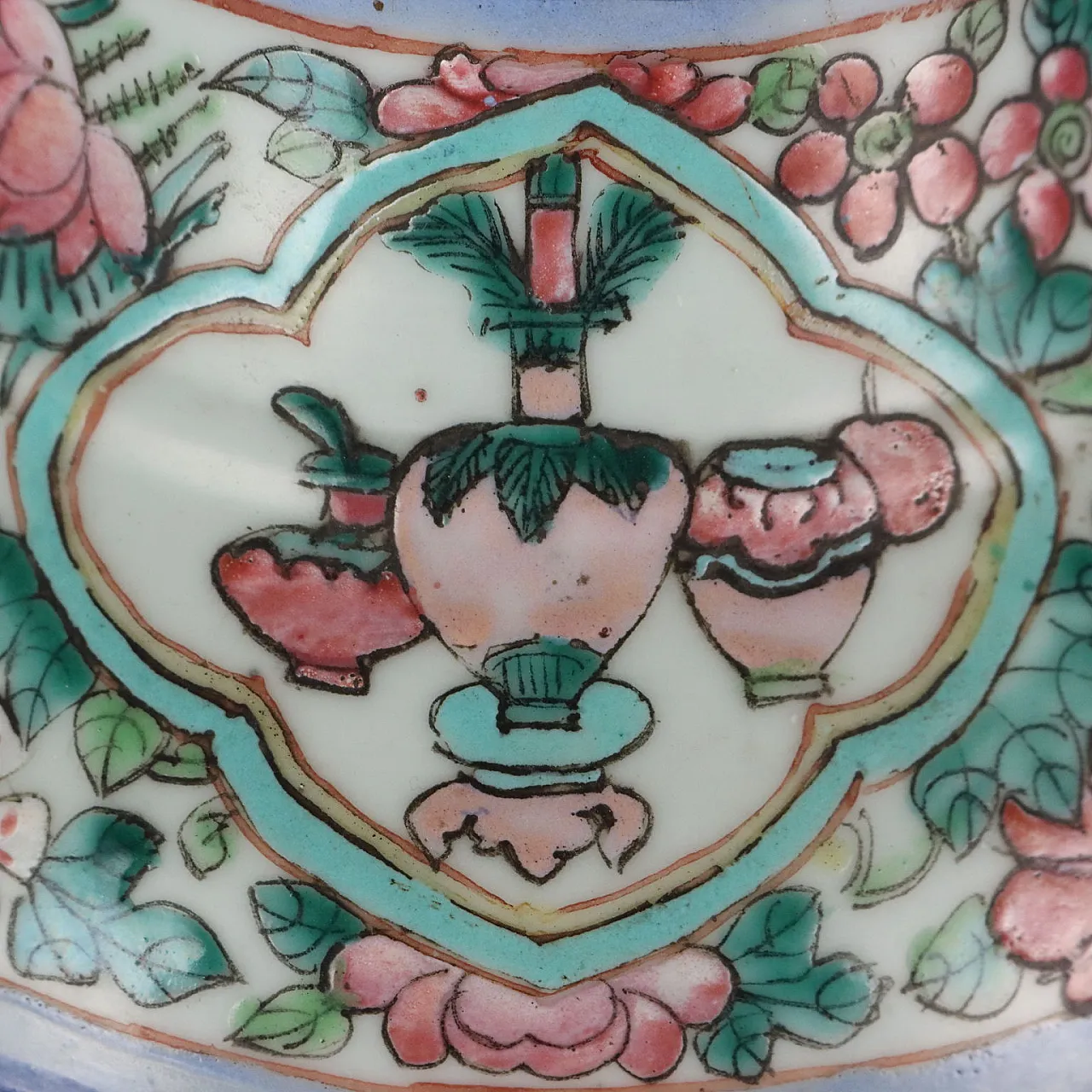 Canton baluster vase, mid-20th century 5