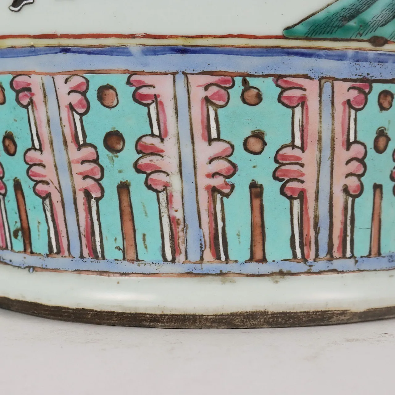 Canton baluster vase, mid-20th century 10