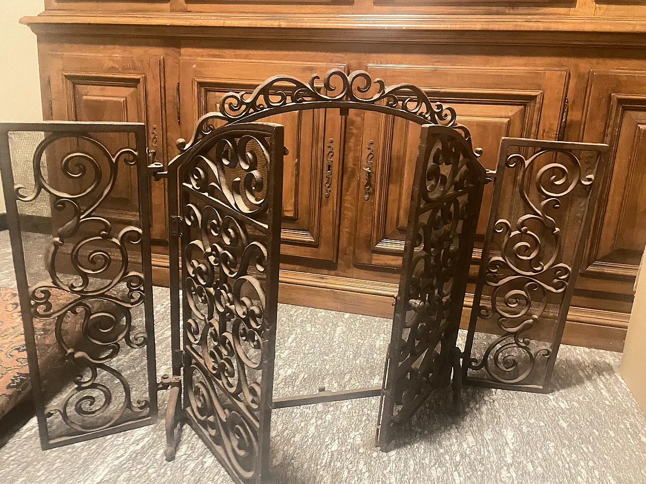 Wrought iron parascintille, 90s 4