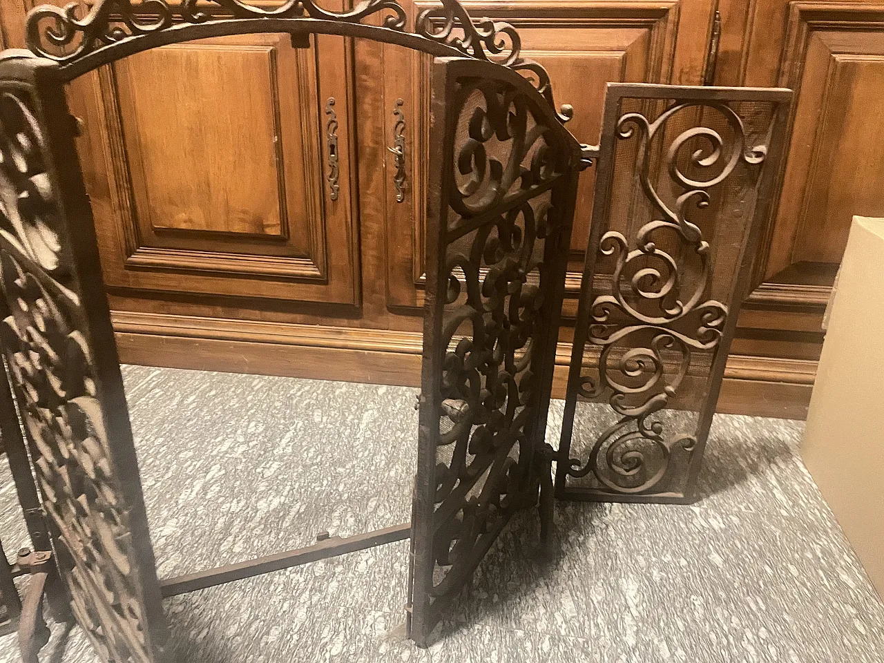 Wrought iron parascintille, 90s 6