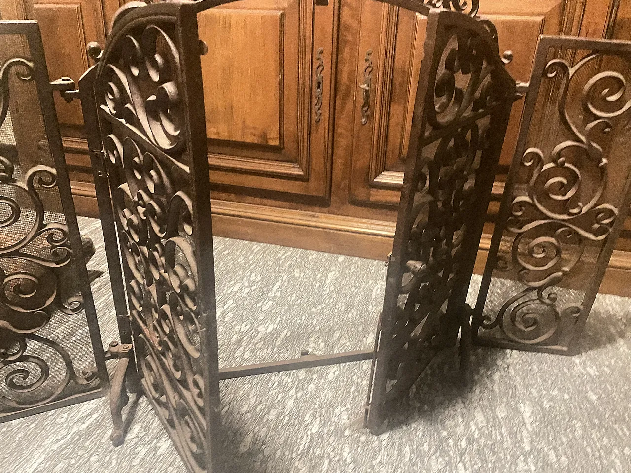 Wrought iron parascintille, 90s 7