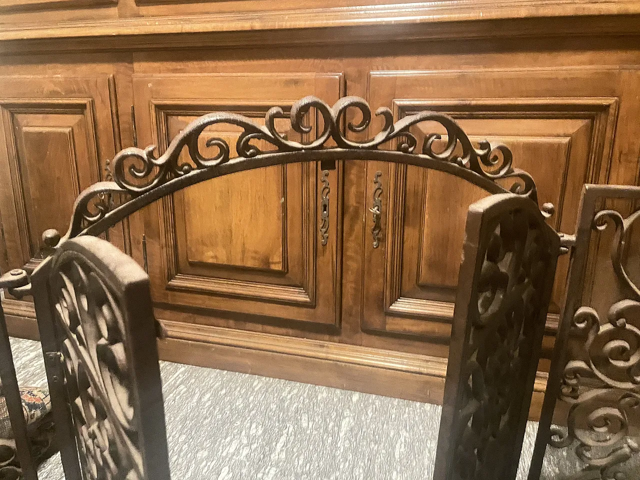 Wrought iron parascintille, 90s 8