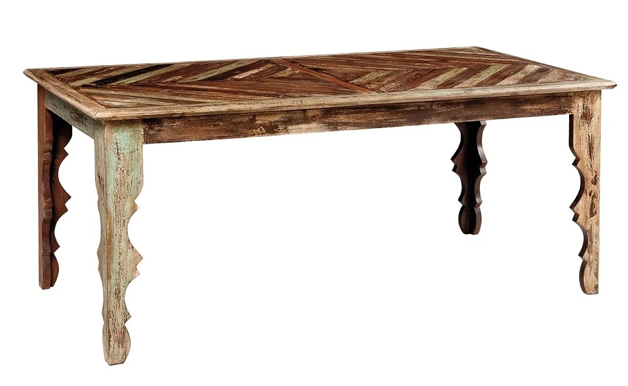 Table painted, 90s 3