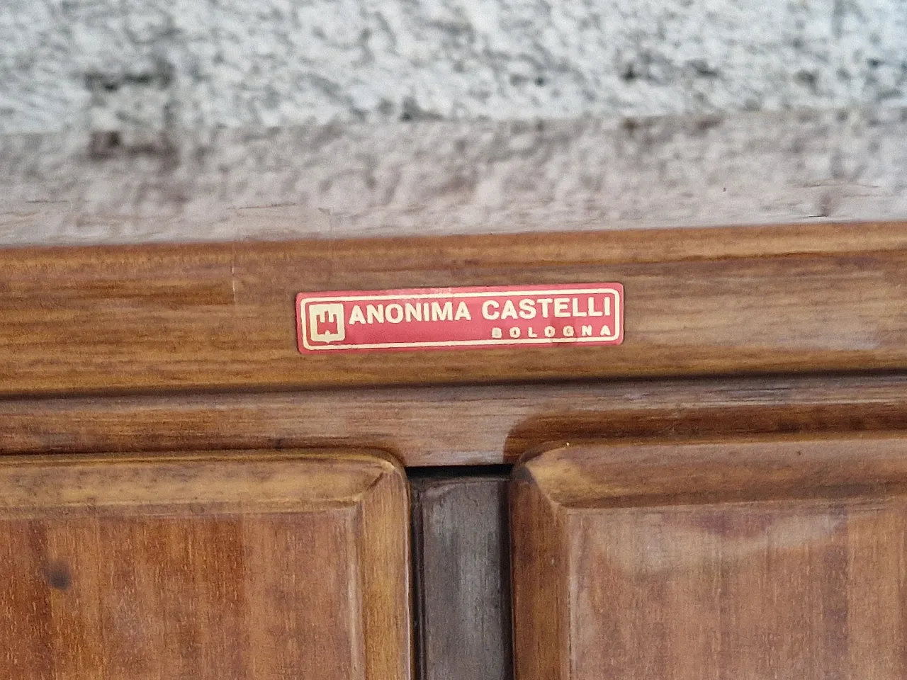 Mobile da Salotto Anomina Castelli con Impianto Musica, anni '50 3