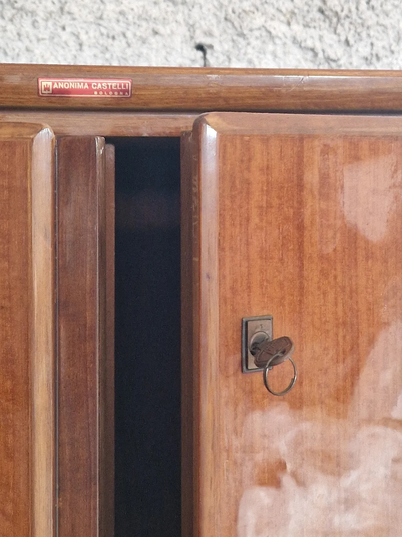 Mobile da Salotto Anomina Castelli con Impianto Musica, anni '50 11