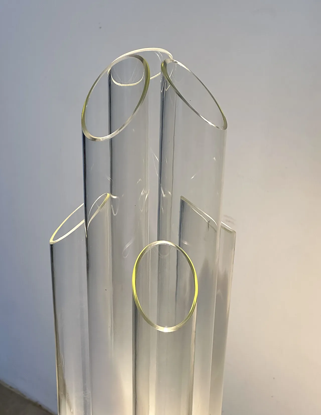 Board of photo in Mulated Glass in the Style of Fontana Arte 60s 6