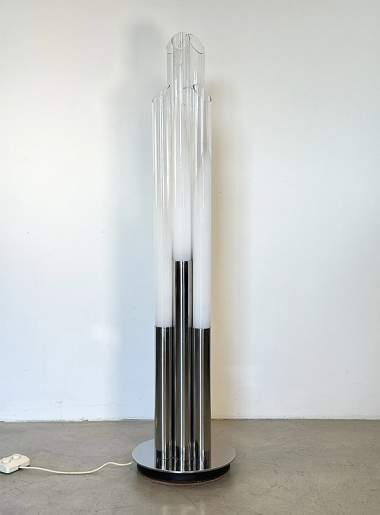 Board of photo in Mulated Glass in the Style of Fontana Arte 60s 8