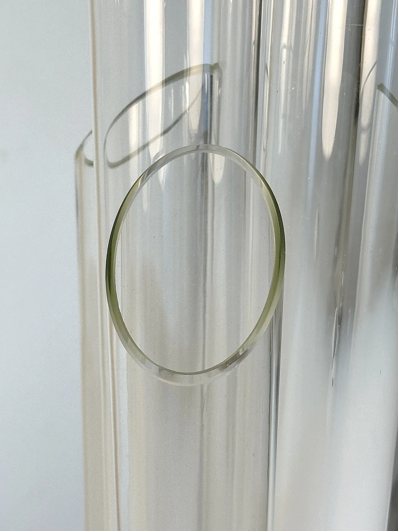 Board of photo in Mulated Glass in the Style of Fontana Arte 60s 9