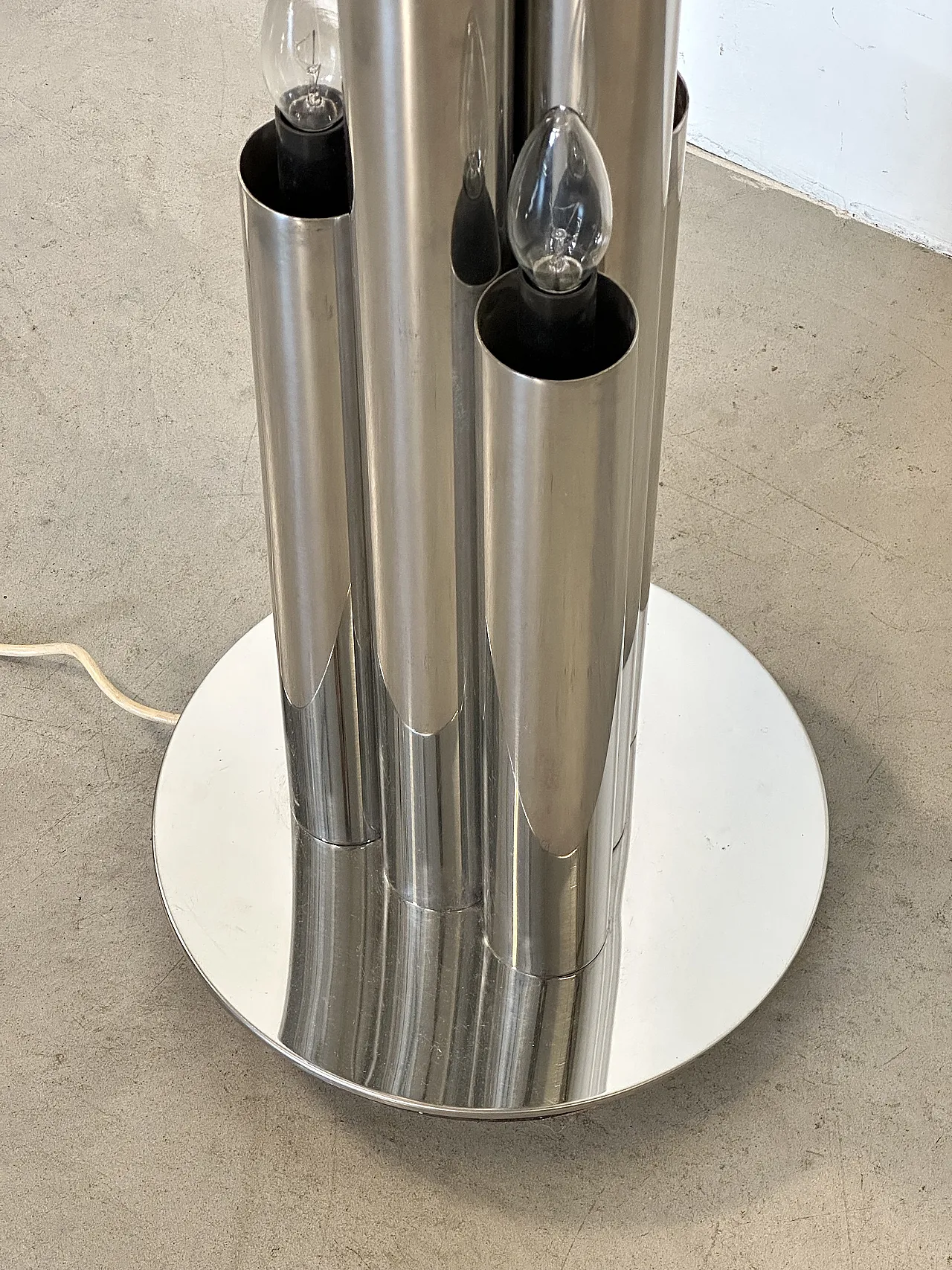 Board of photo in Mulated Glass in the Style of Fontana Arte 60s 12