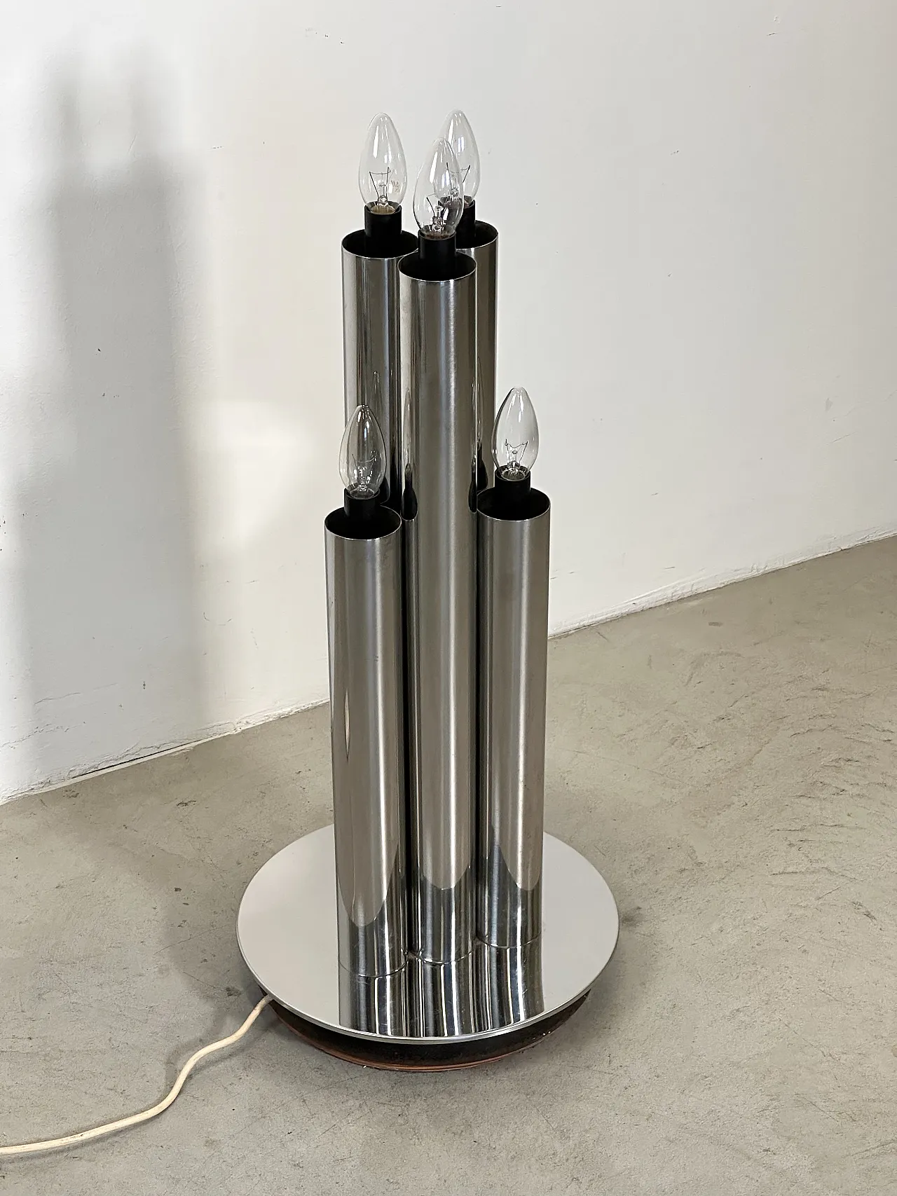 Board of photo in Mulated Glass in the Style of Fontana Arte 60s 15