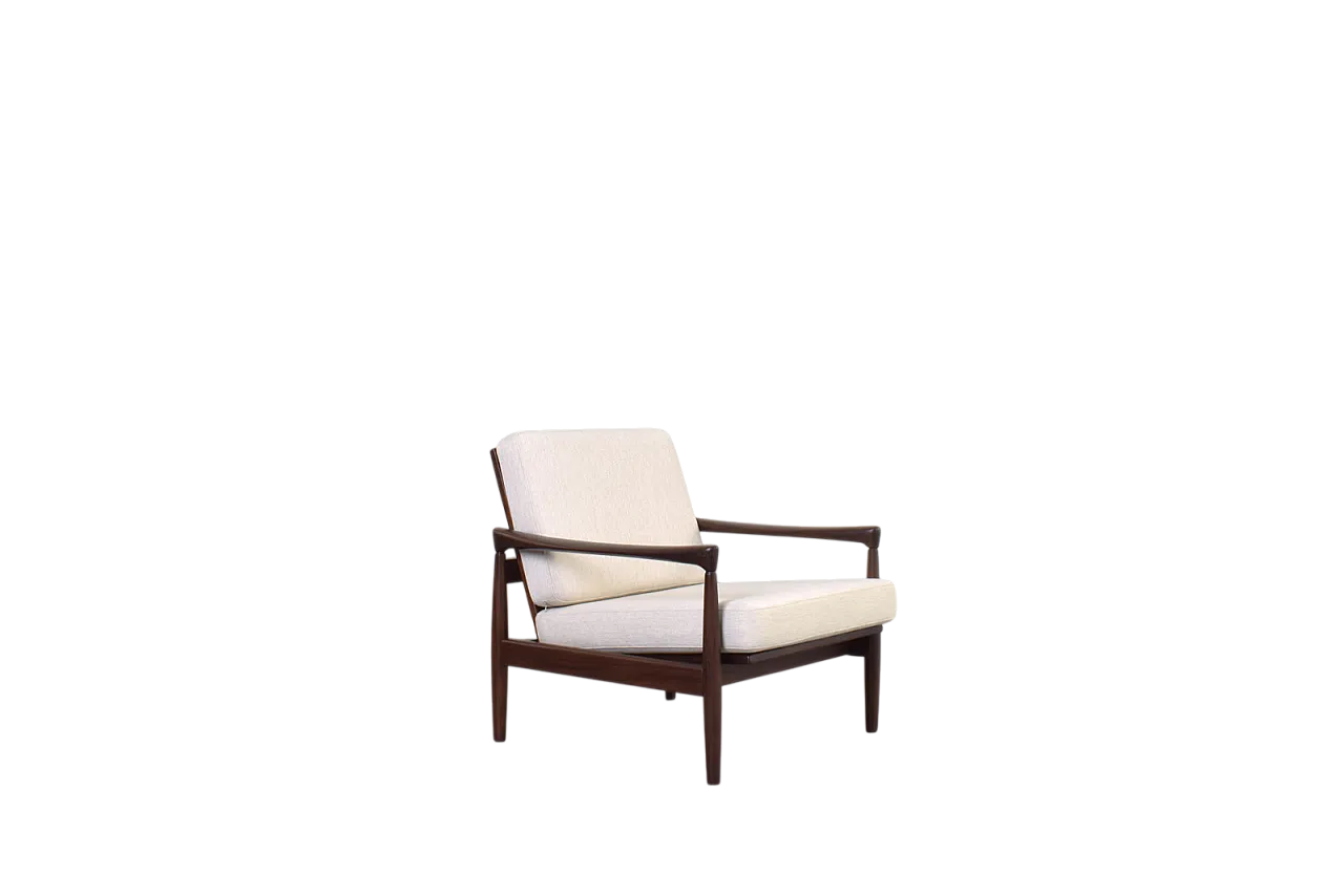 Sedia da salotto Kolding di metà secolo di Erik Wørts per Ikea, anni '60 12