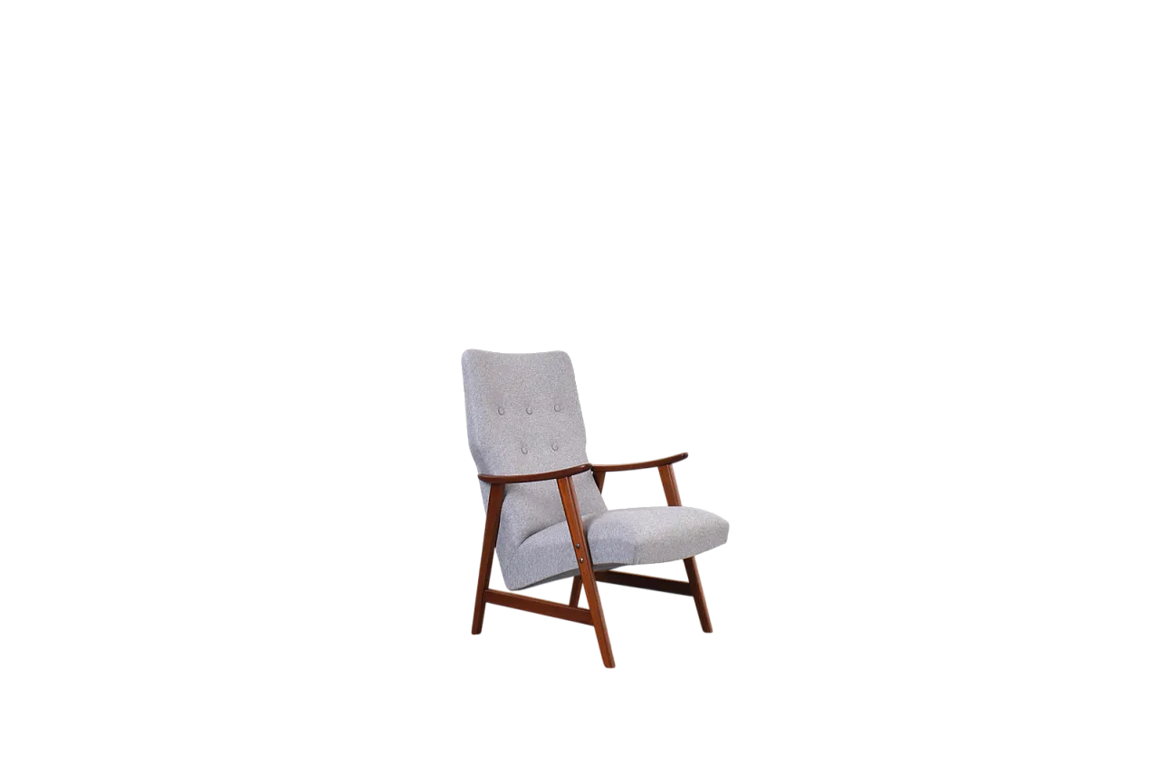 Mid-Century Danish Armchair, 1960s 12
