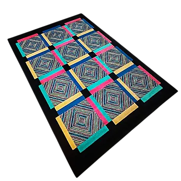 Geometric rug by Missoni for T&J Vestor, 1980s