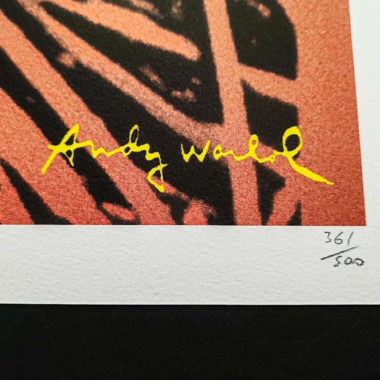 Andy Warhol, Butterfly, litografia da CMOA, anni '80 5