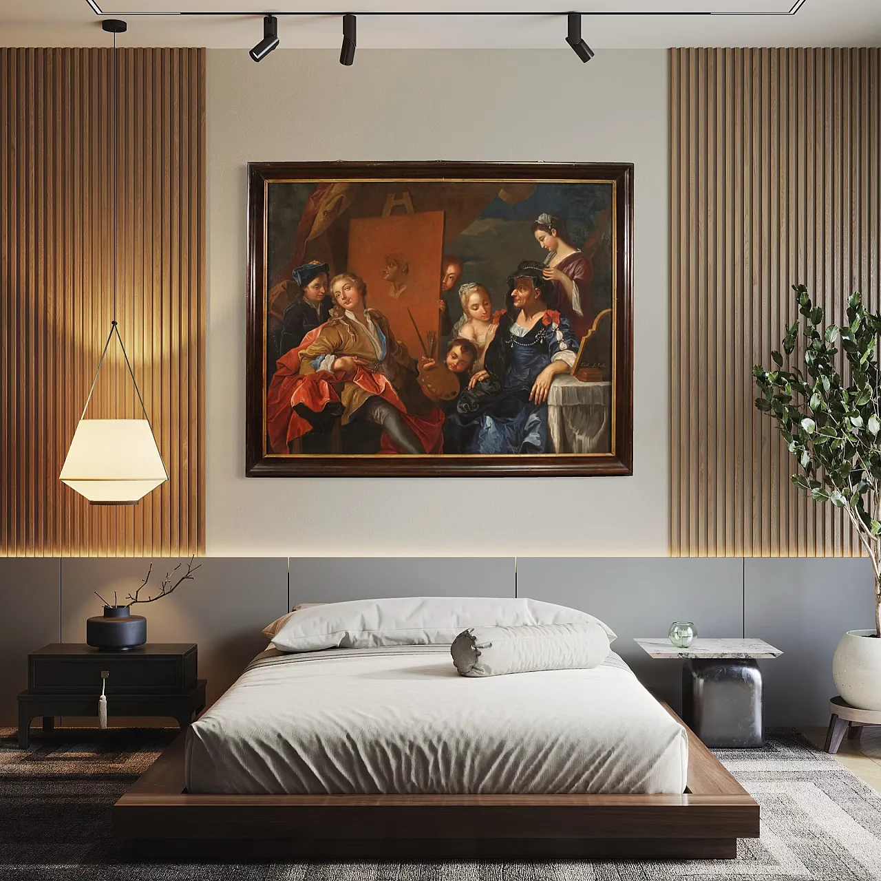 Dipinto firmato Charles-André Van Loo, '700 13