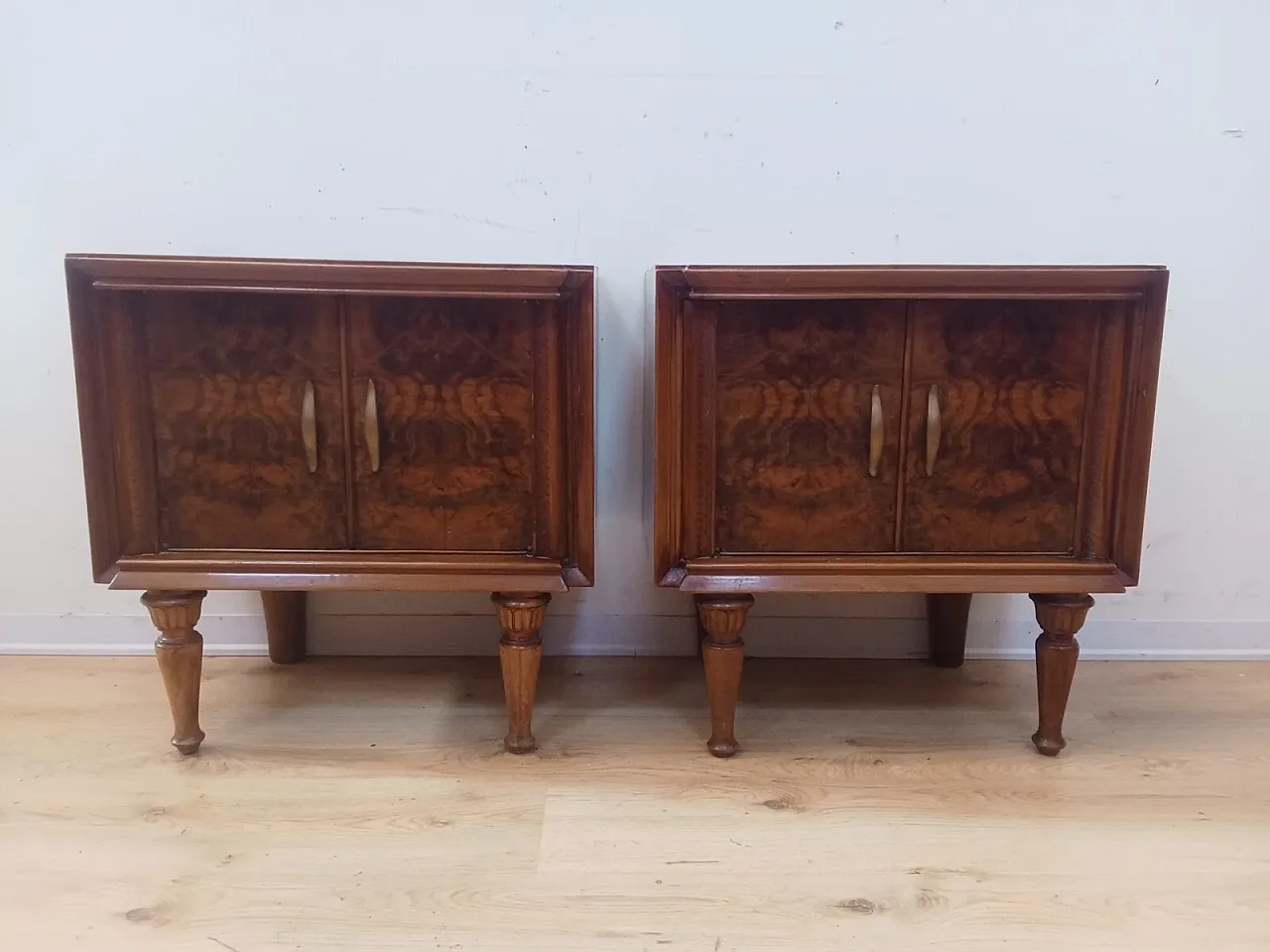 Pair of Art Deco bedside tables, 1930s 2