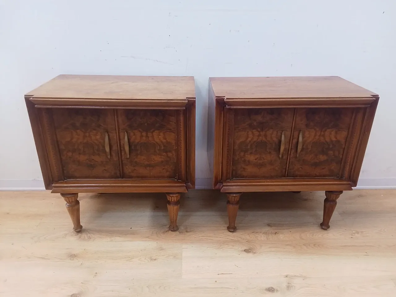 Pair of Art Deco bedside tables, 1930s 3