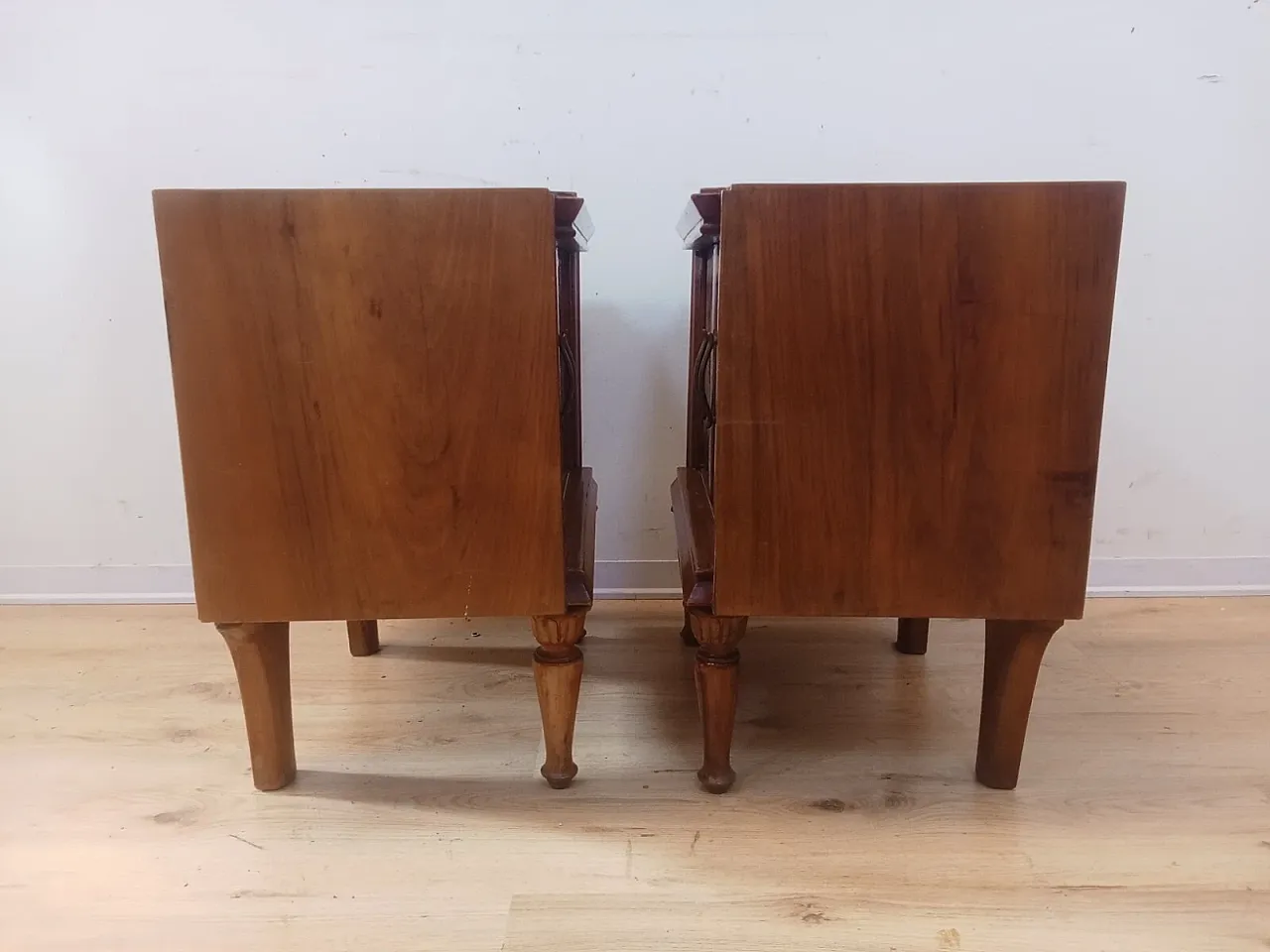 Pair of Art Deco bedside tables, 1930s 11