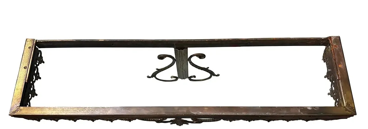 Console a parete in stile Luigi XVI con piano in marmo, anni '30 10