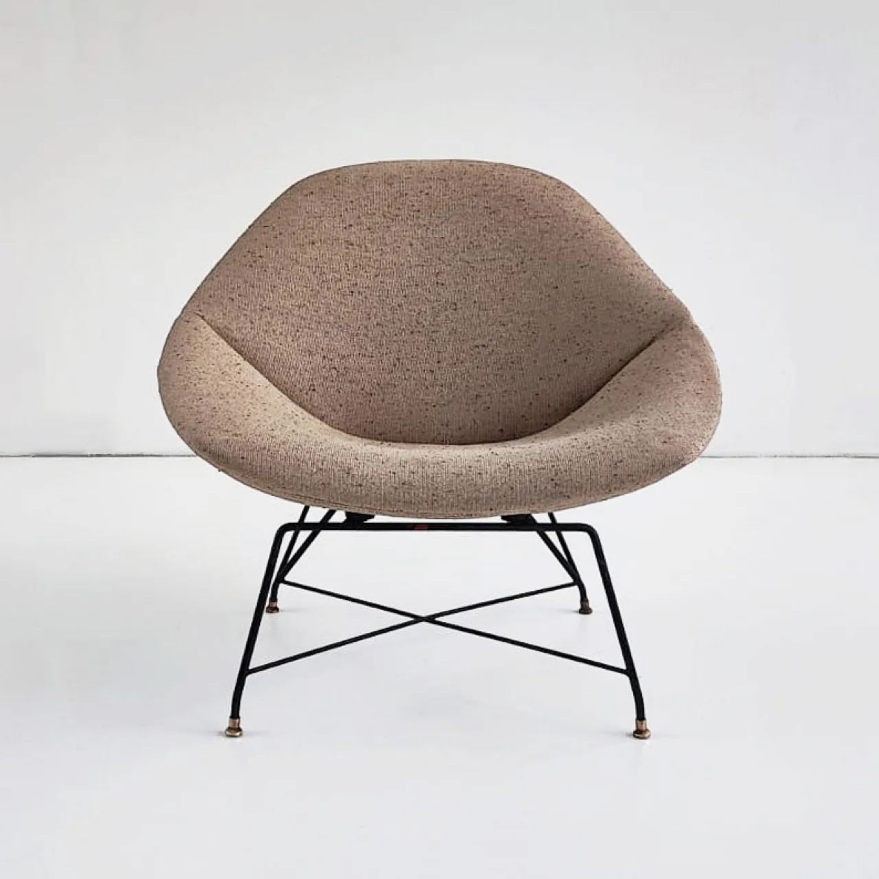 Armchair by Augusto Bozzi for Saporiti Italia, 1950s 2