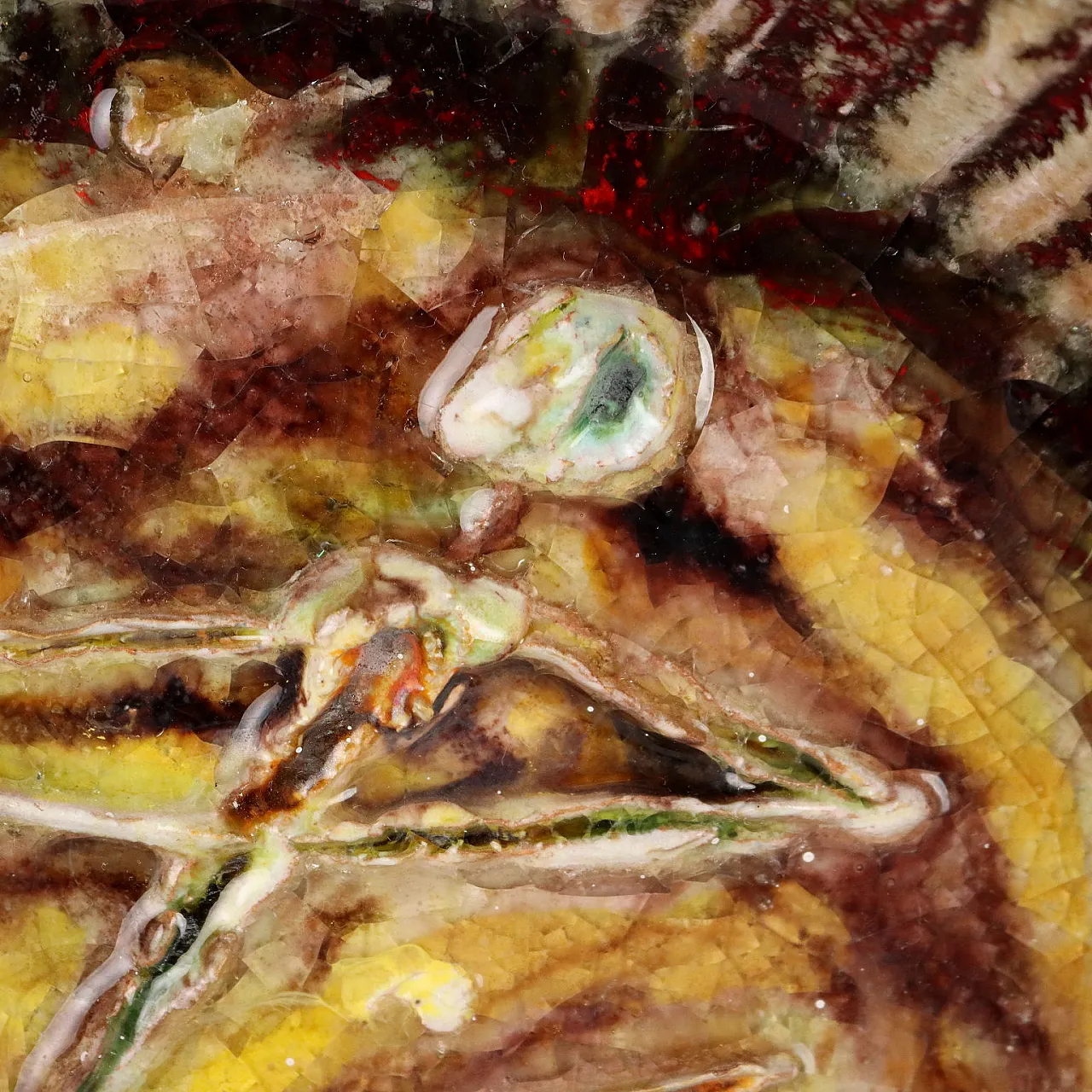 Piatto in maiolica di Carlo Zauli, anni '60 4