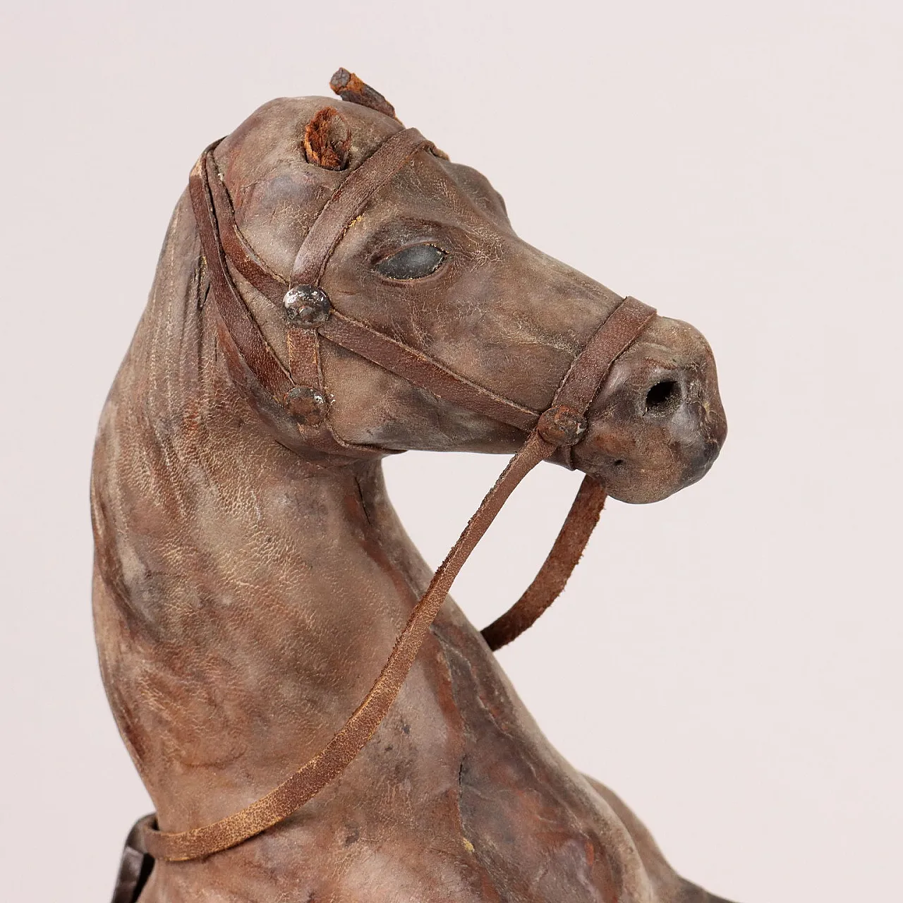 Leather-clad prancing horse, 20th century 3
