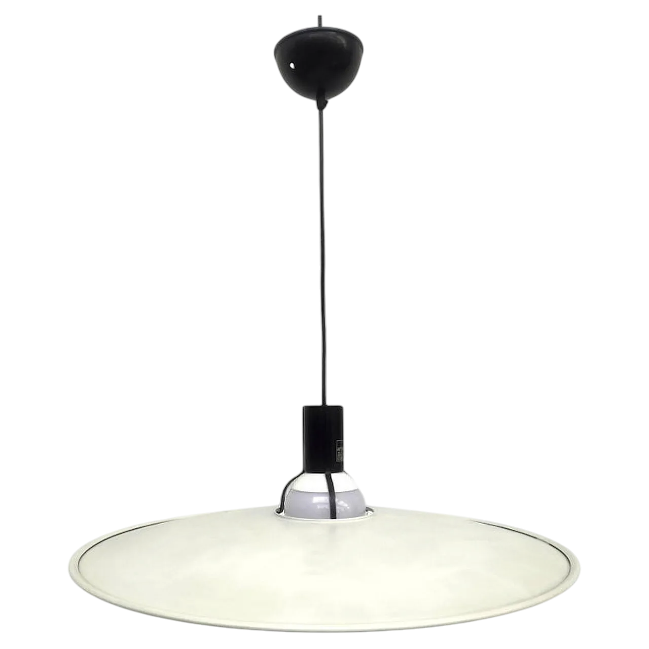 Lampadario in metallo 2133 di Gino Sarfatti per Arteluce, anni '70 12