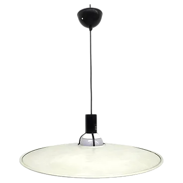 Lampadario in metallo 2133 di Gino Sarfatti per Arteluce, anni '70