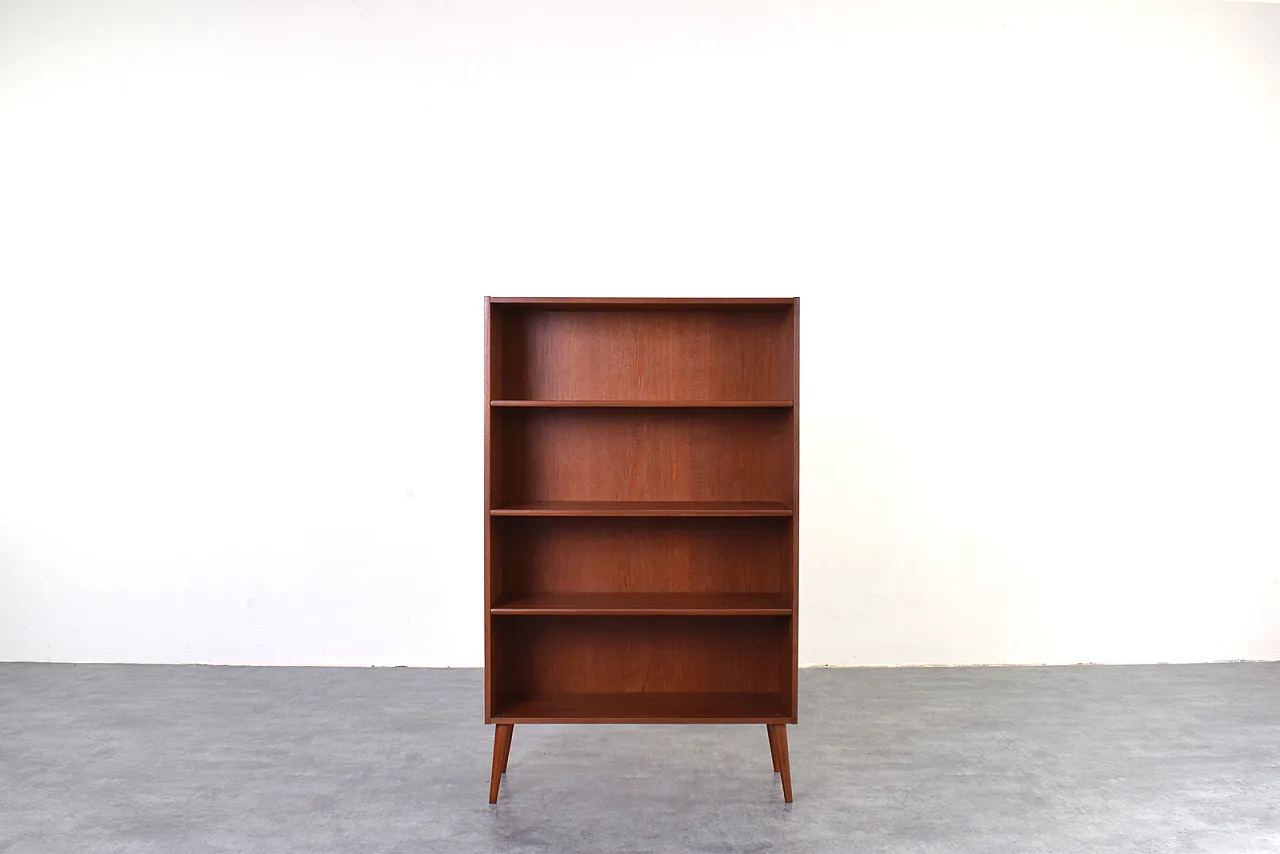 Libreria in teak danese, anni '60 1