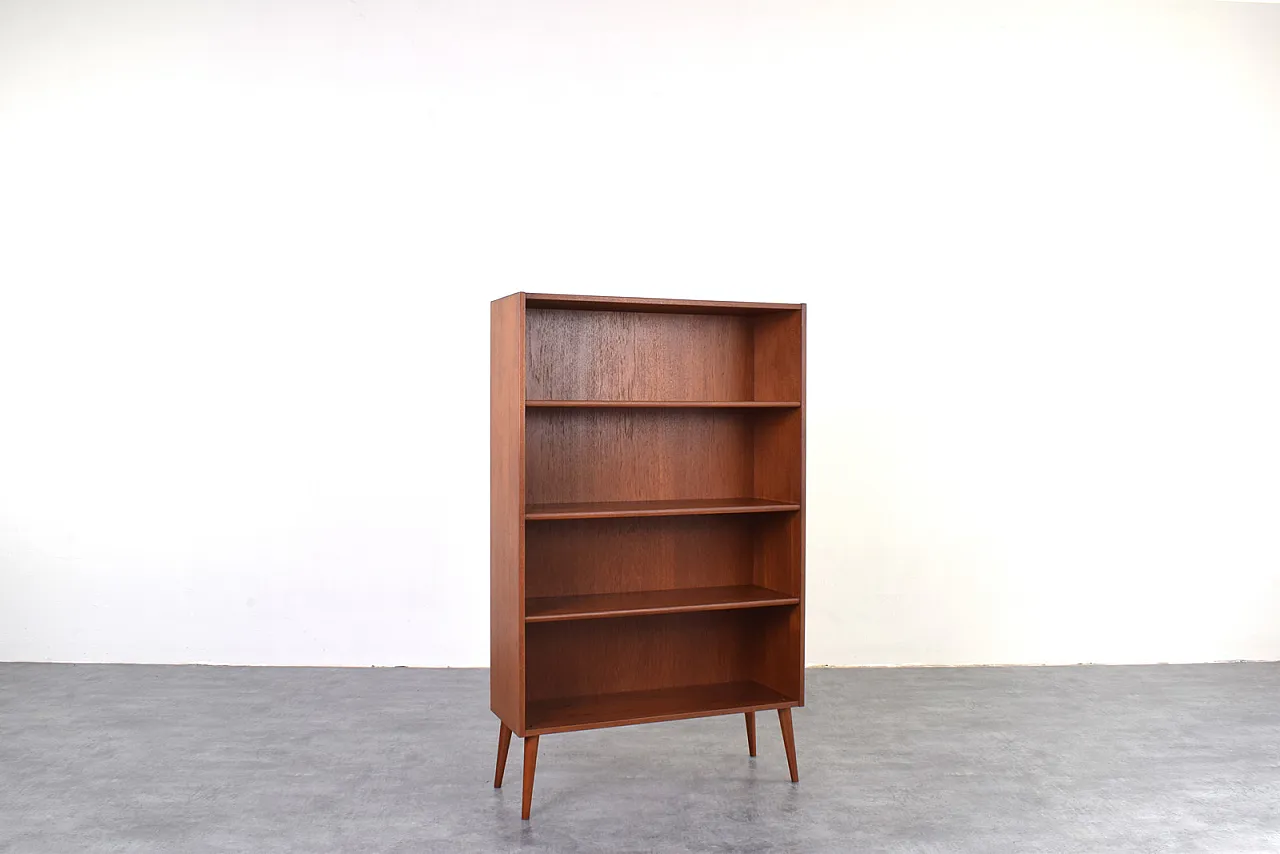 Libreria in teak danese, anni '60 2