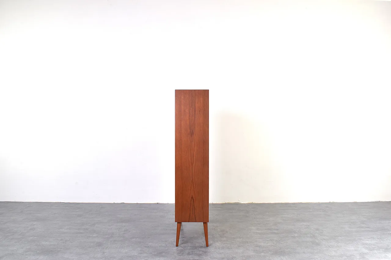 Libreria in teak danese, anni '60 4