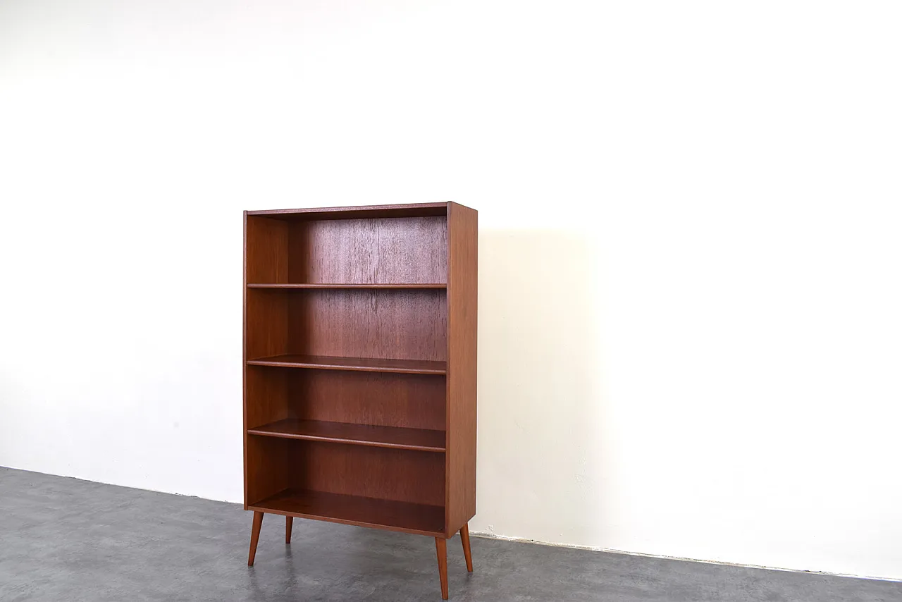 Libreria in teak danese, anni '60 7